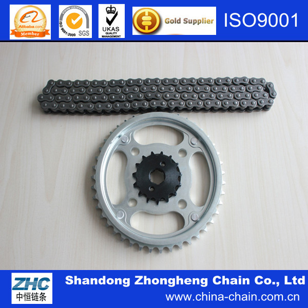 Motorcycle chain and sprocket kits for Burma market
